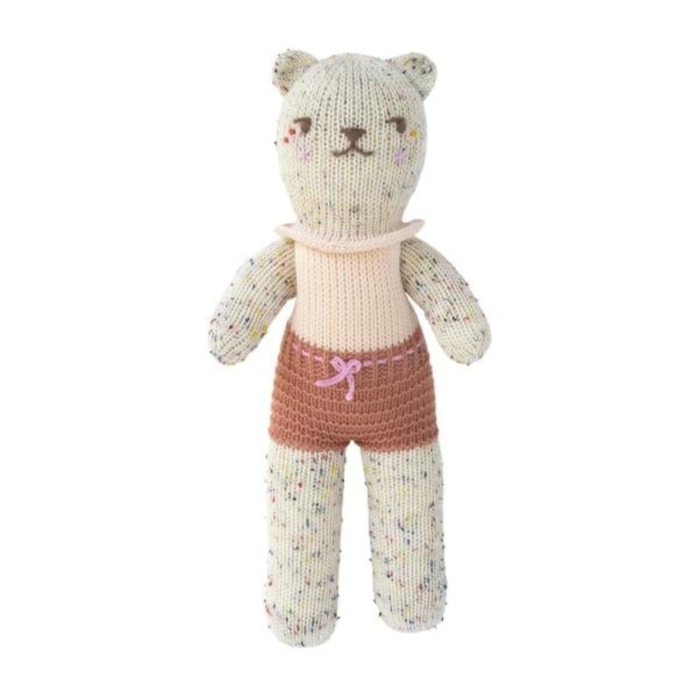Blabla doll tweedy bear Grenadine confetti speckled 12" mini